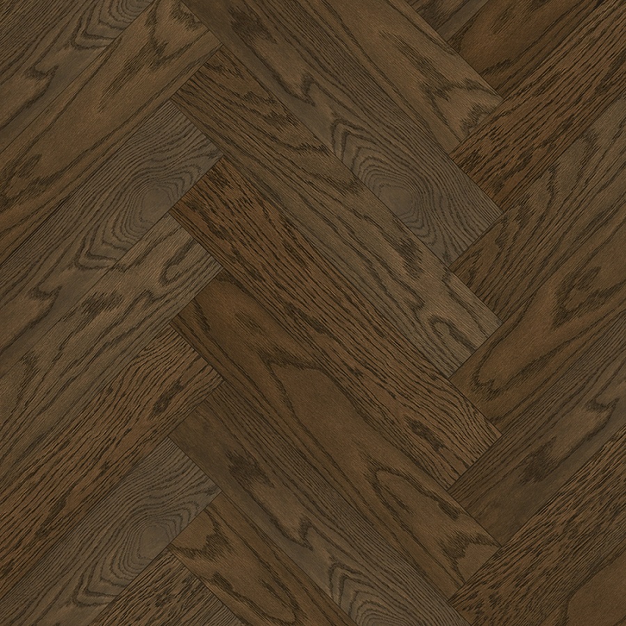 Кварцевый паркет Quartz Parquet Штучный паркет Дуб Брауни 44-413 5/0,6 мм
